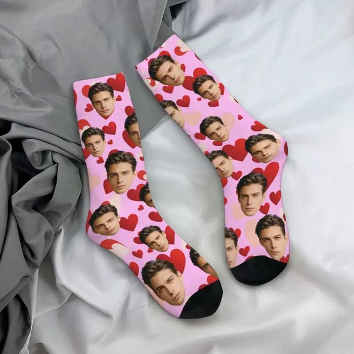 Chaussettes avatar personnalisées pour hommes et femmes