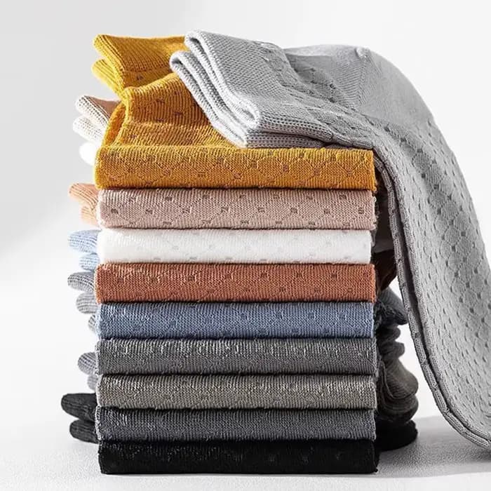 5 paires de chaussettes basses Anti-odeur pour hommes