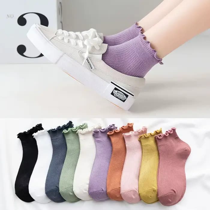 Chaussettes Bateau Courtes en Coton Respirant pour Femme