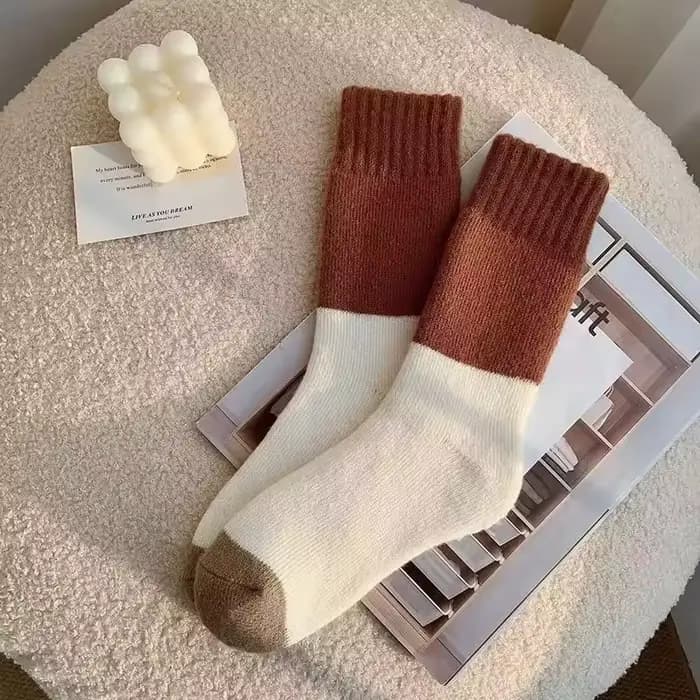 4 paires de chaussettes en cachemire pour femmes