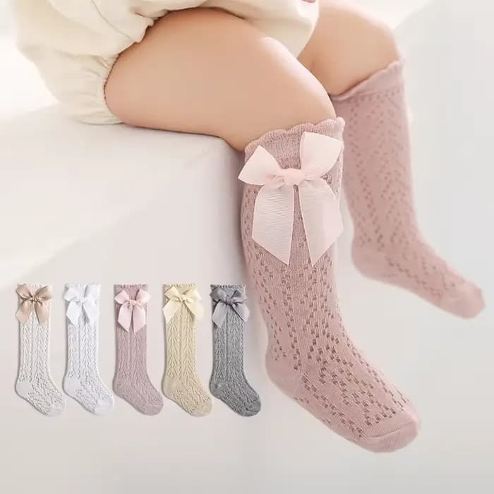 Chaussettes hautes pour bébés filles et garçons