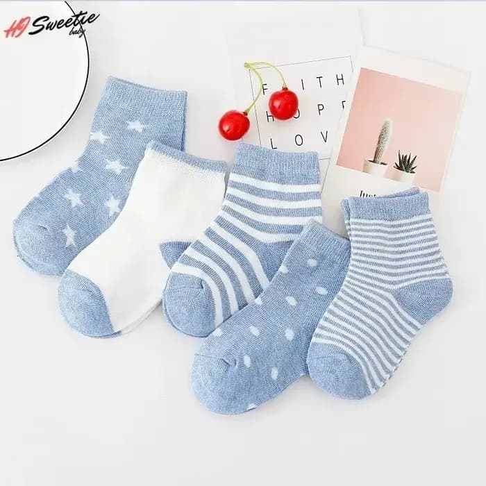 5 paires de chaussettes pour bébé nouveau-né garçon chaussettes 0-1-3-7Y enfants pur coton conception animale sans décoloration doux chaussettes pour enfants pour les filles