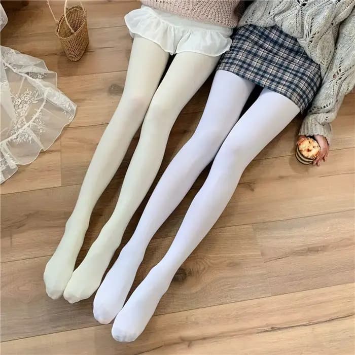 Collants de danse blancs Lolita JK pour filles