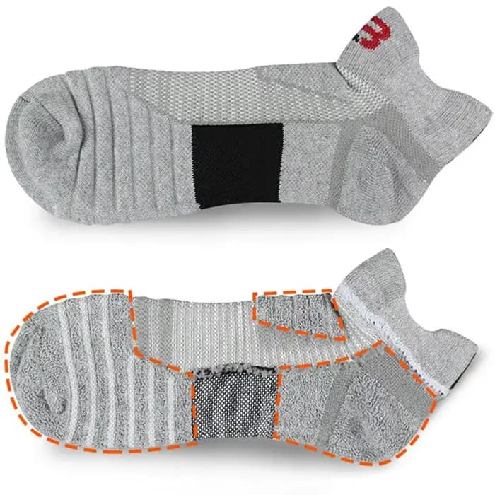 2 paires/hommes chaussettes extra grand Size45-48 pratique coton hommes sport professionnel course