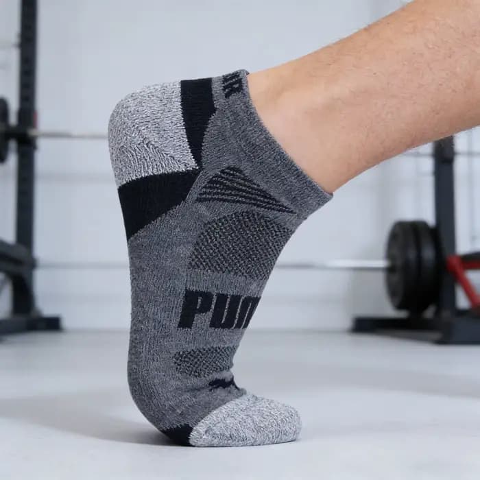 PUMA Nouvelles chaussettes de sport décontractées bicolores en tricot