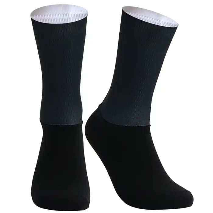 Nouvelles chaussettes de cyclisme Pro Team Aero antidérapantes en silicone pour hommes