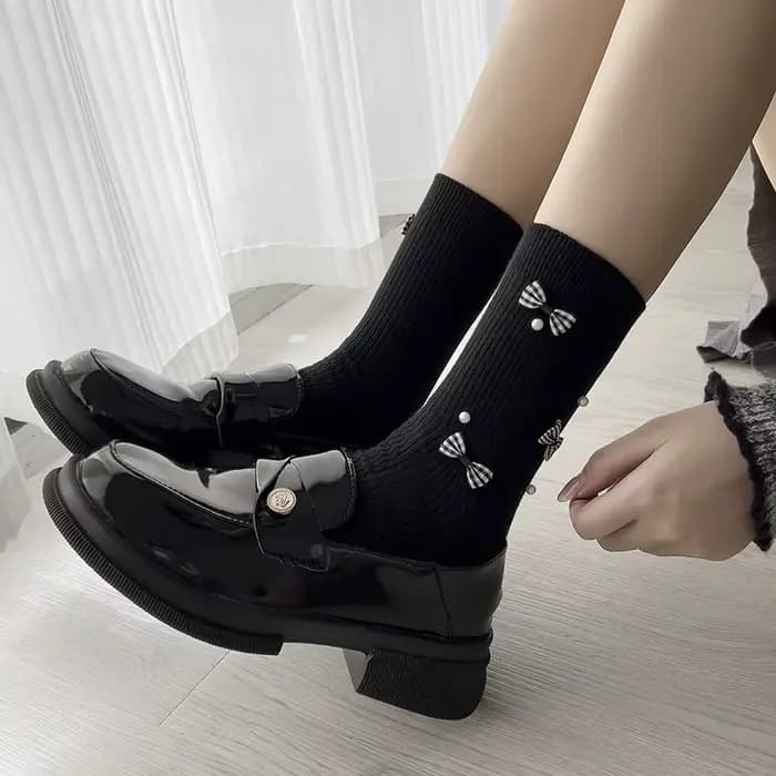 Chaussettes coréennes confortables et respirantes pour femmes