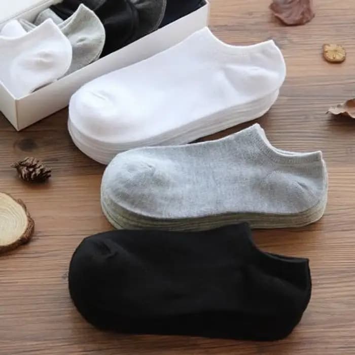 Chaussettes Courtes en Coton Respirant pour Homme et Femme