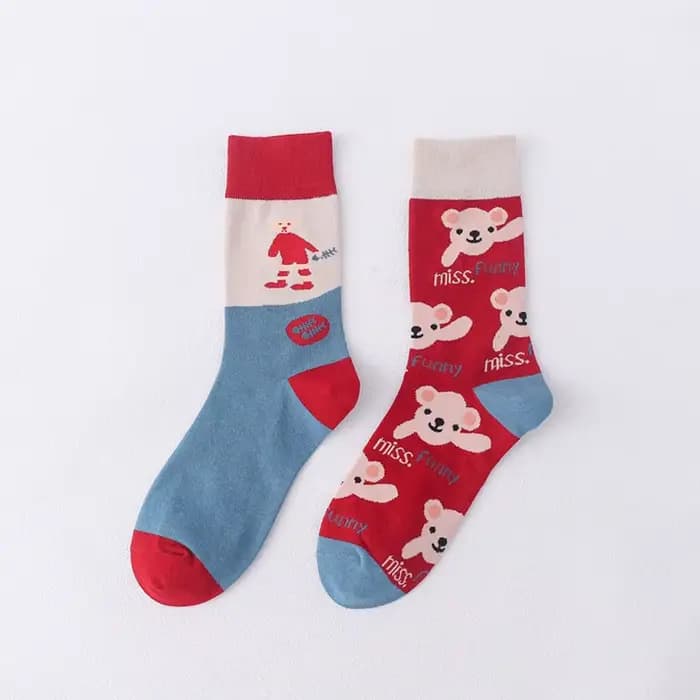Chaussettes tendance Ab paragraphe pur coton haut Tube