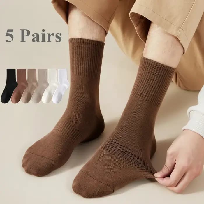 5 paires de chaussettes de sport pour hommes