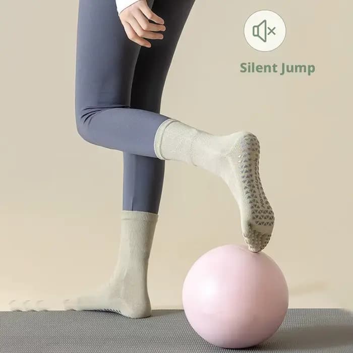 Chaussettes de yoga antidérapantes pour femmes