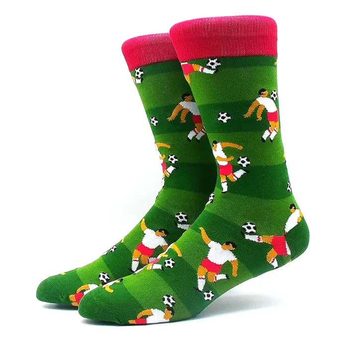 Chaussettes d'hiver colorées pour hommes et femmes, en coton peigné, chaudes, bas joyeux, robe d'affaires