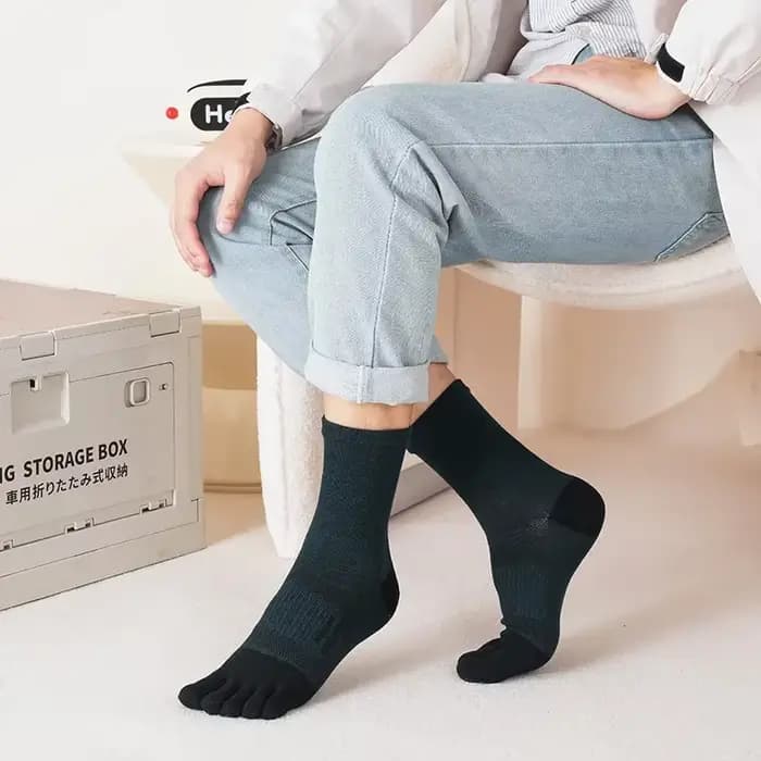 Chaussettes de Sport à cinq doigts pour hommes
