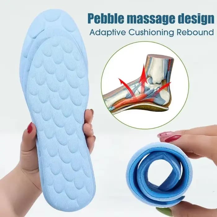 Semelles intérieures en mousse à mémoire de forme pour chaussures de course