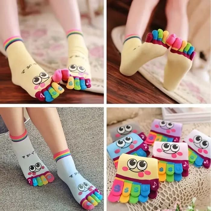 Chaussettes à cinq doigts pour femmes