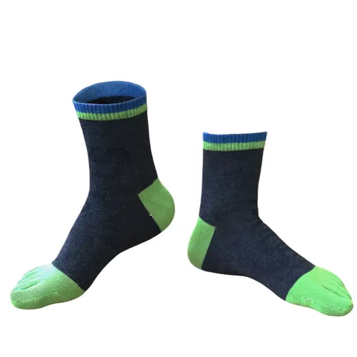 5 paires de chaussettes à orteils pour hommes
