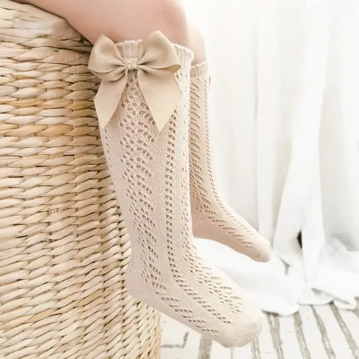 Chaussettes Hautes pour Bébé Fille de 0 à 7 ans