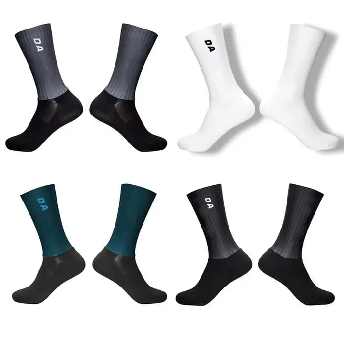 Nouvelles Chaussettes de Cyclisme 2026 Speed Da Aero Hautes pour Hommes – Antidérapantes