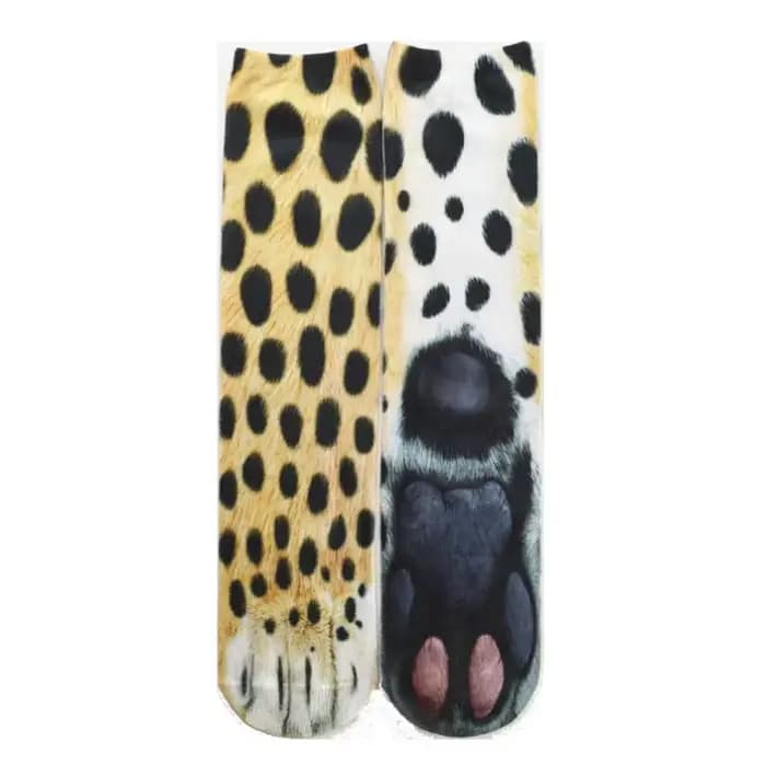 Chaussettes mignonnes imprimées en 3D pour hommes et femmes