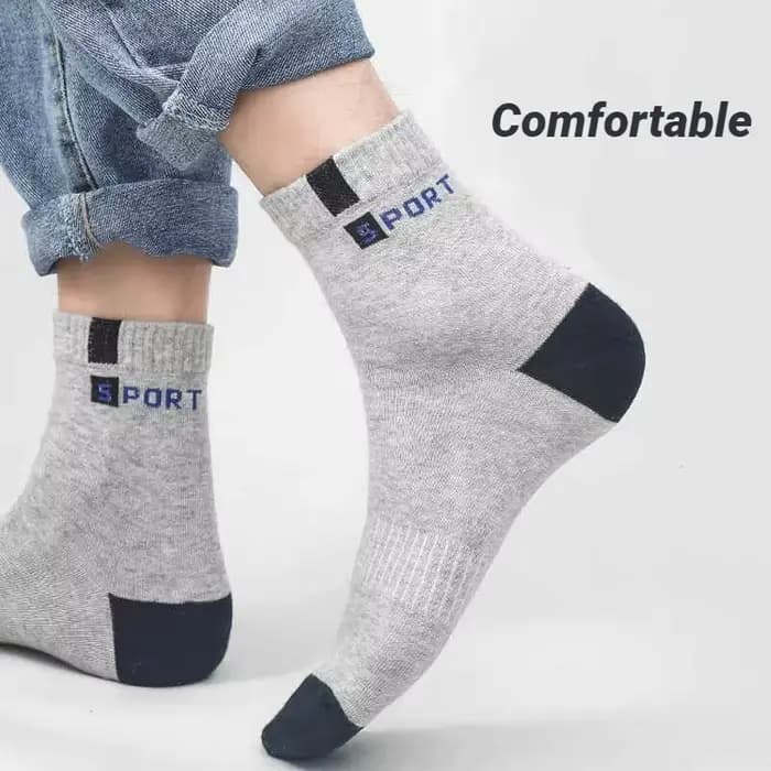 Chaussettes de sport respirantes et douces pour hommes