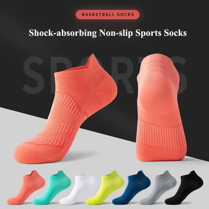 Chaussettes Bateau Courtes Absorbant la Sueur pour Homme et Femme