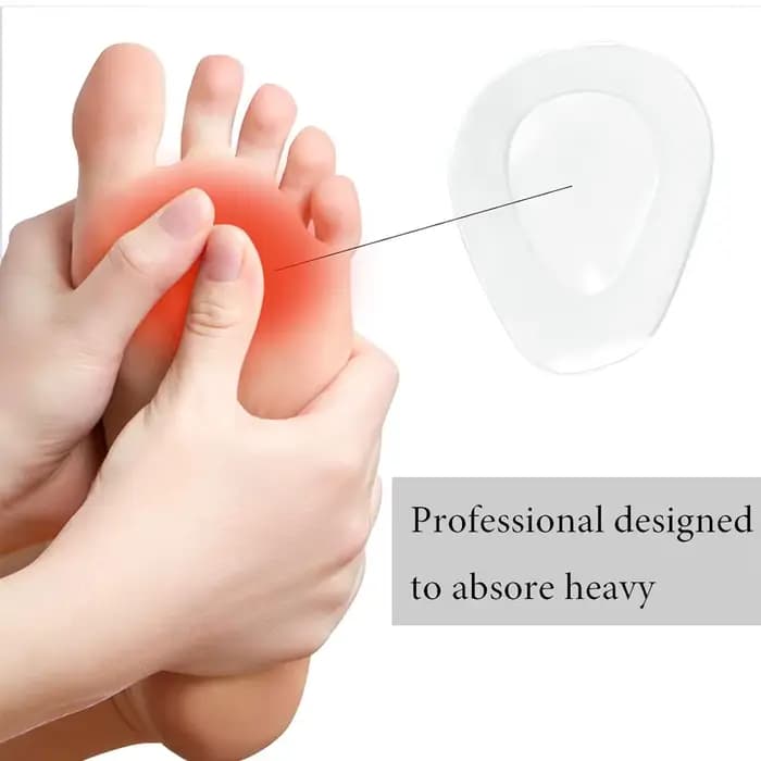 1 paire de coussinets pour l'avant-pied, soulage la douleur, semelles orthopédiques en Silicone, Anti-usure, coussin de pied, soins pour chaussures, produits