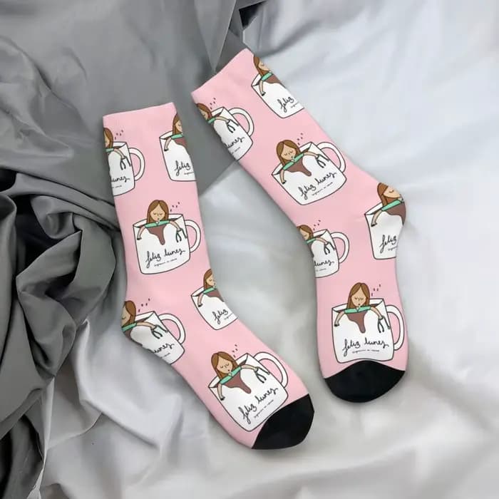 Mignon Enfermera En Apuros médecin infirmière chaussettes médicales hommes femmes chaud 3D imprimé Football