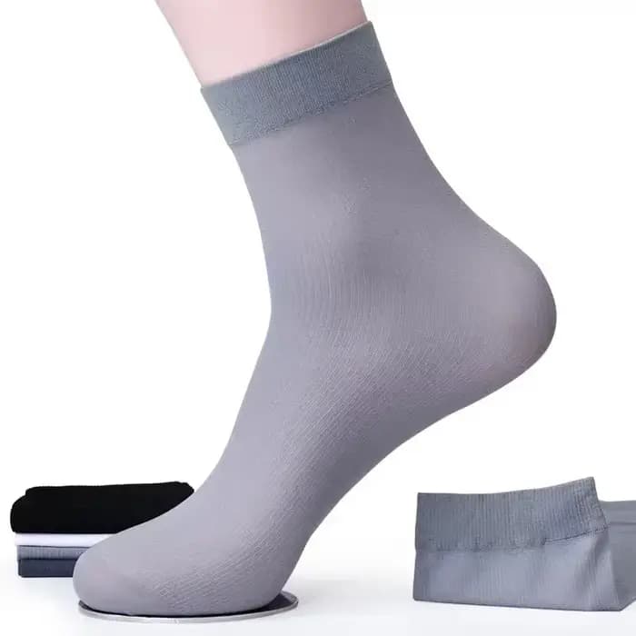 Chaussettes d'Été en Fibre de Bambou pour Homme