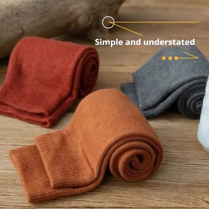 Chaussettes longues femmes bas coton biologique solide chaud cuisse haute dames filles rue mode jeune décontracté genou
