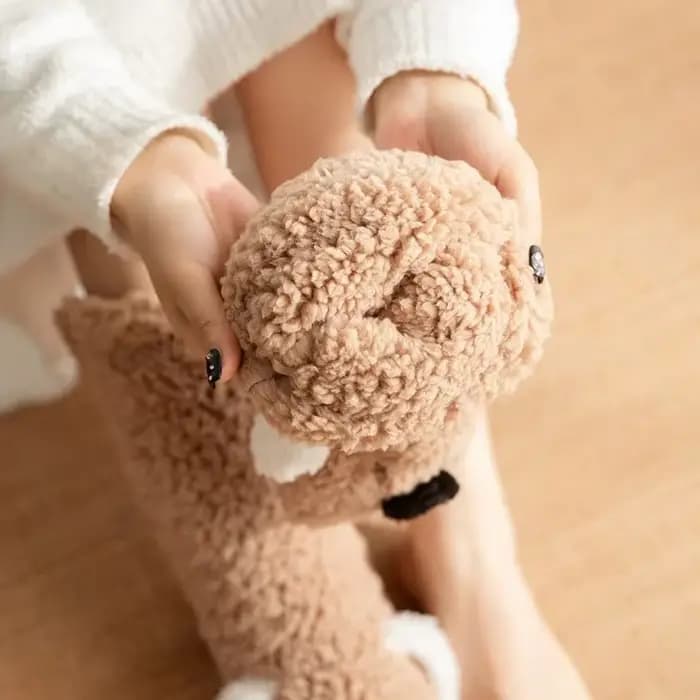 Chaussettes douces et moelleuses pour femmes