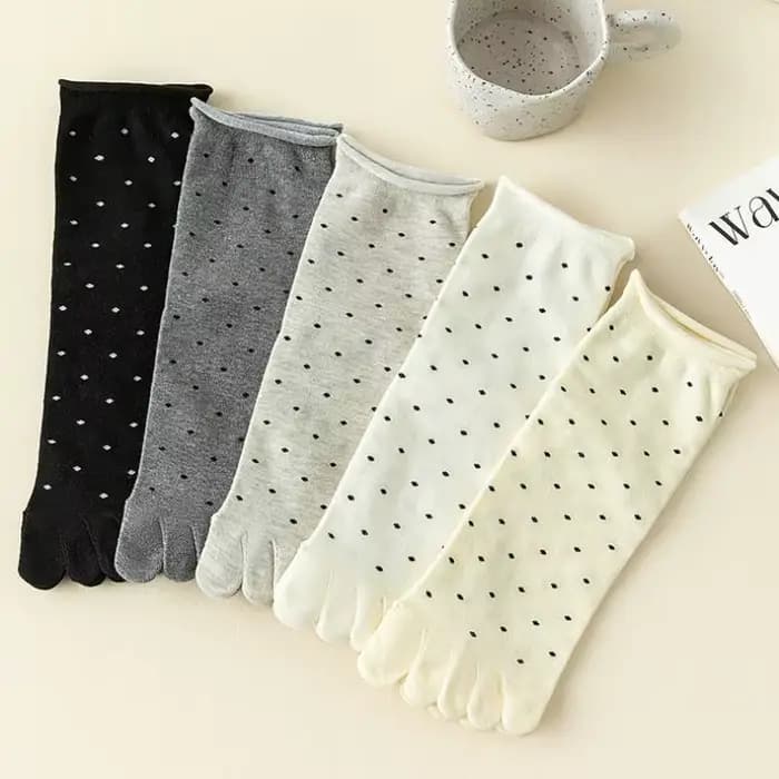 1 Paire de Chaussettes à Cinq Doigts pour Femme