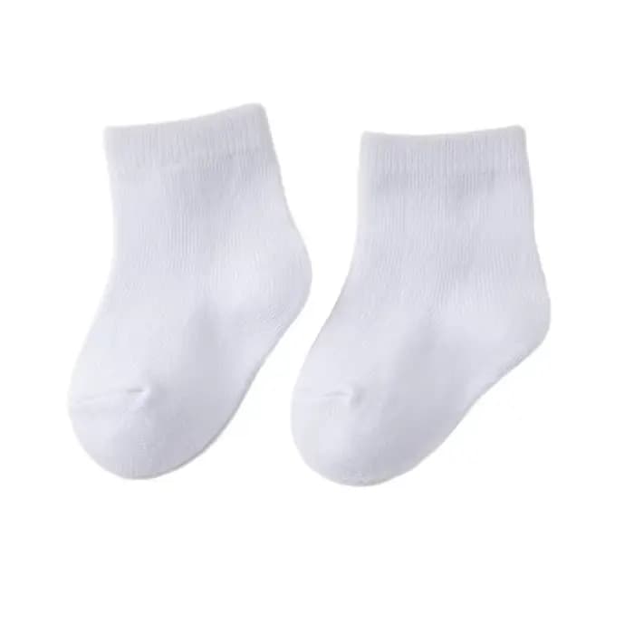 Nouvelles chaussettes décontractées blanches pour enfants