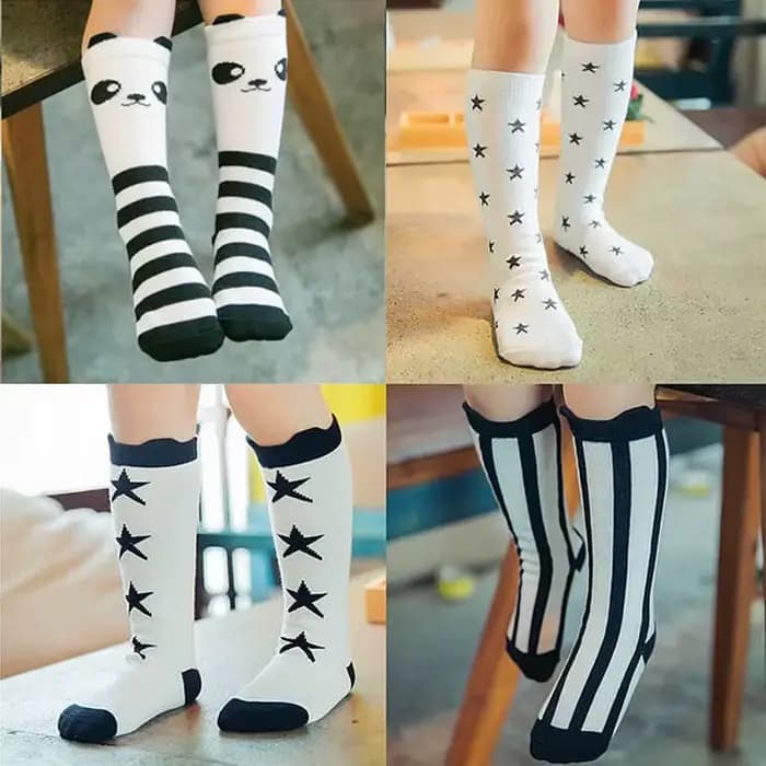 Bébé garçon filles genou haute chaussette coton renard Animal longues chaussettes enfants 0-6 ans chaud jambières