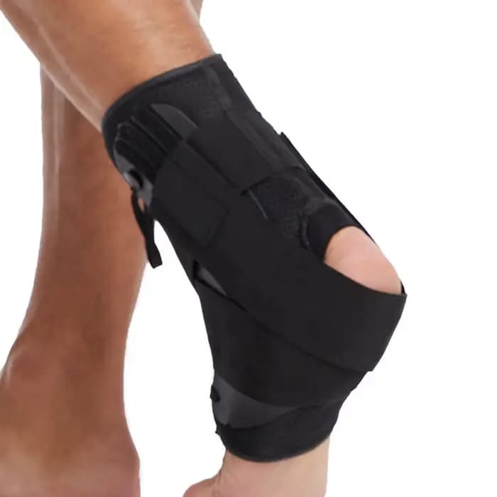 Support de cheville de sport pressurisé, protection des articulations, attelle de soutien de cheville à Compression, stabilisateurs latéraux réglables