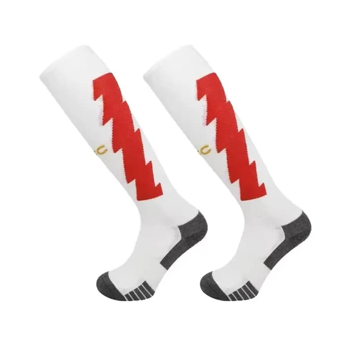 Chaussettes de football européennes pour enfants et adultes, longues, hautes, genou, sports astronomiques, styles de club de football pour garçons, chaussettes pour enfants, 23-24 saisons