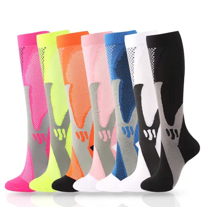 1 paire de chaussettes de Compression de Sport pour hommes et femmes
