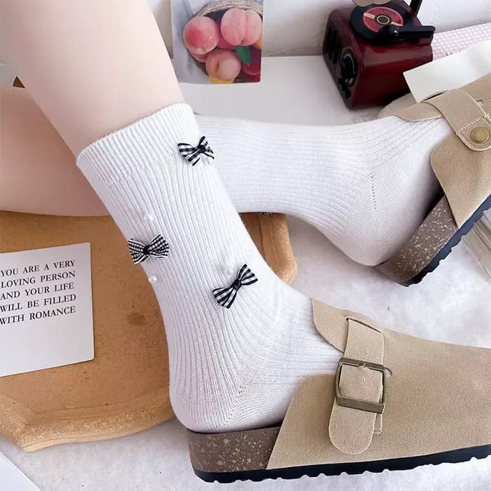 Chaussettes coréennes confortables et respirantes pour femmes