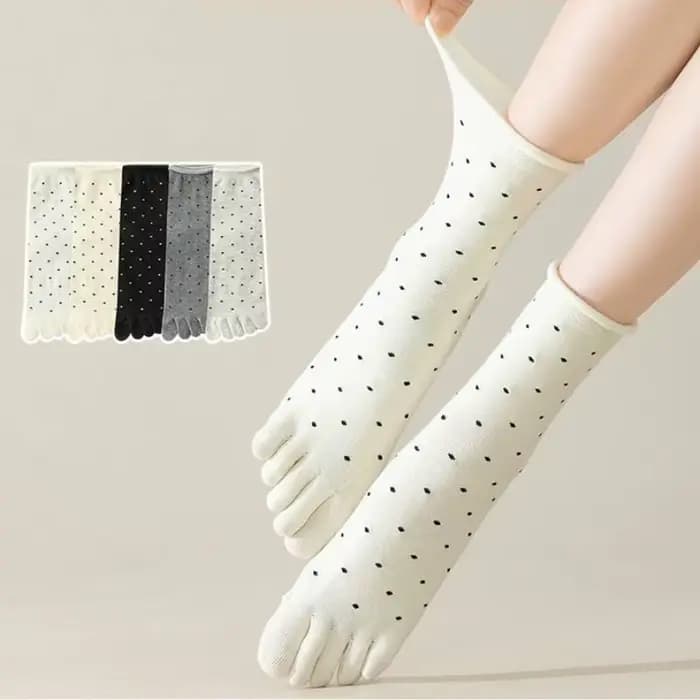 1 Paire de Chaussettes à Cinq Doigts pour Femme