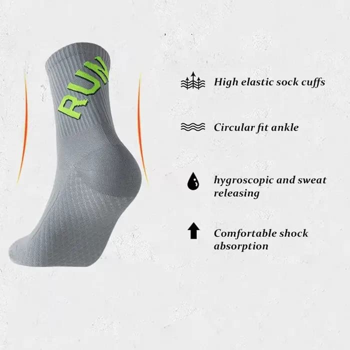Chaussettes de course unisexes pour hommes et femmes