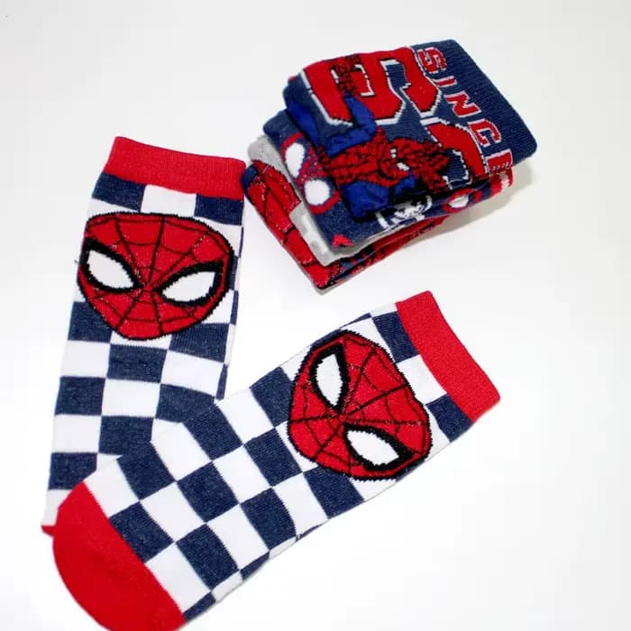 5 paires de chaussettes Spiderman pour enfants