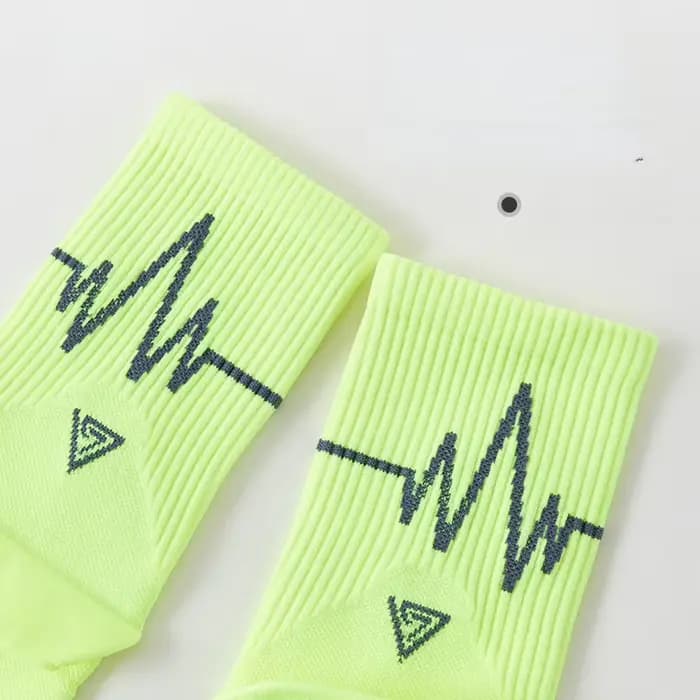 1 paire de chaussettes de course professionnelles hommes femmes Marathon whiteline chaussettes de cyclisme hommes dame Sport course chaussettes de Sport