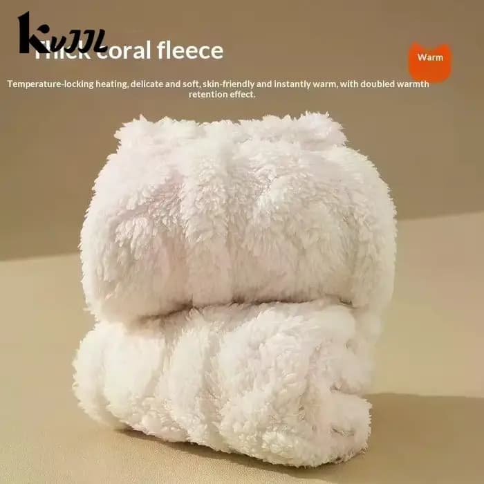 Hiver plus chaud pieds bas pour femmes hommes en peluche maison sommeil sol longue chaussette
