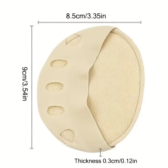 Coussinet de pied pour l'avant-pied à talons hauts, semelle intérieure antidérapante et anti-mousse, semelle intérieure confortable, Support métatarsien doux et Invisible