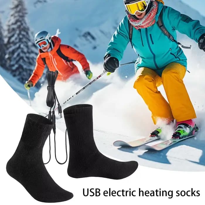Chaussettes chauffantes électriques