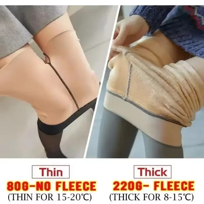 Collants polaires chauds et isolés pour femmes
