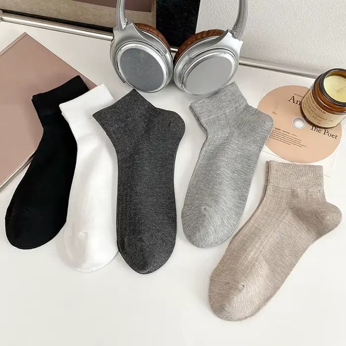 Chaussettes pour hommes nouveau printemps été Simple décontracté mince maille