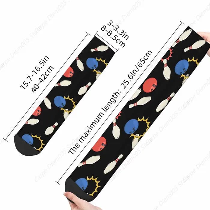 Chaussettes d'équipage athlétiques pour hommes et femmes