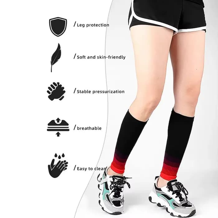 Manchons de compression de soutien de mollet pour femmes et hommes