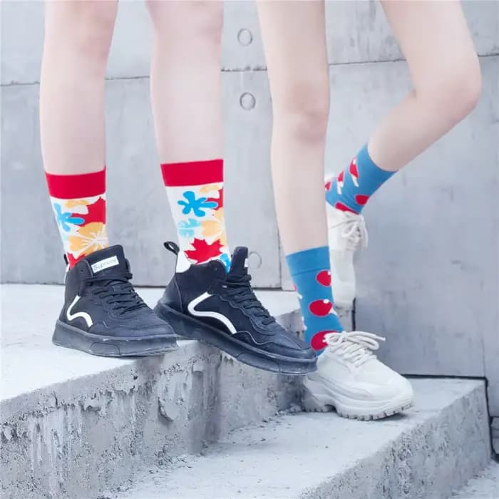 Chaussettes d'affaires pour hommes de style britannique