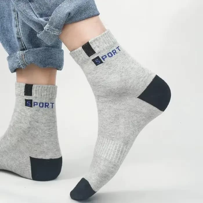 5 paires de chaussettes en fibre de bambou pour hommes